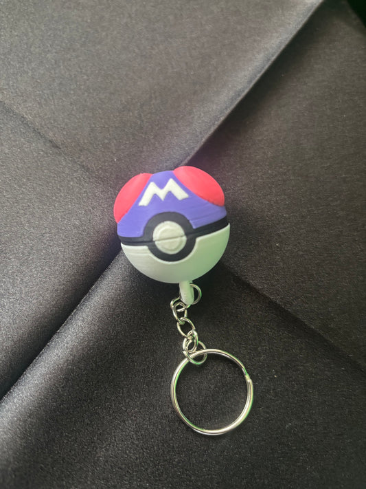 Poke Ball keychains